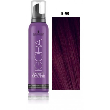 Schwarzkopf Professional Igora Expert Mousse Тонирующий мусс для волос 100 мл -Выбрать оттенок-