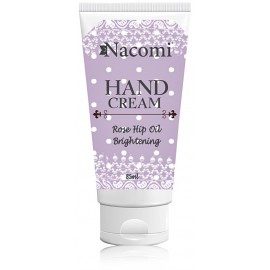 Nacomi Brightening Rose Hip Oil balinošs roku krēms 85 ml.