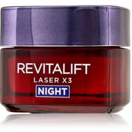 L'oreal RevitaLift Laser X3 nakts sejas krēms