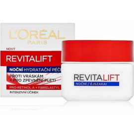 L'oreal RevitaLift nakts pretgrumbu sejas krēms 50 ml.