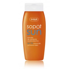 Ziaja Sopot Sun водостойкий лосьон для лица и тела с SPF10