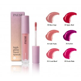 Paese Nanorevit High Gloss Liquid Lipstick жидкая помада  4,5 ml.