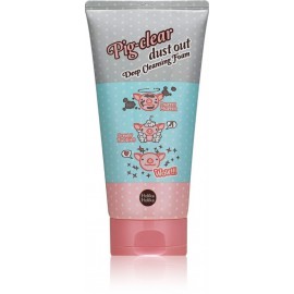 Holika Holika Pig Clear Dust Out Deep Foam attīroša sejas putas