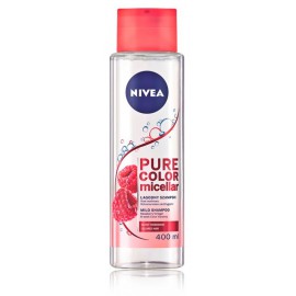 NIVEA Pure Color Micellar micelārais šampūns krāsotiem matiem