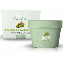 Fluff Face And Lips Scrub Kiwi sejas un lūpu skrubis