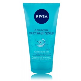 NIVEA Clean Deeper Daily Wash Scrub ежедневный скраб для лица