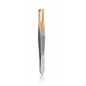 Donegal Slant Tip Tweezers пинцет для удаления бровей со скошенным кончиком 1 шт.