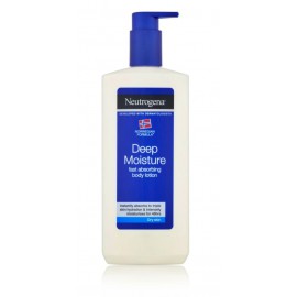 Neutrogena Deep Moisture intensīvi mitrinošs ķermeņa losjons sausai ādai