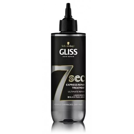 Schwarzkopf Gliss Ultimate Repair 7 Sec Express Repair Treatment spīdumu atjaunojoša matu maska