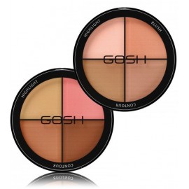 Gosh Contour'n Strobe Kit 4in1 konturēšanas palete