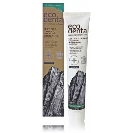 Ecodenta Certified Cosmos Organic Charcoal Whitening Toothpaste balinoša zobu pasta