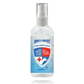 Simply Protect Alcohol Cleansing очищающий гель для рук со спиртом