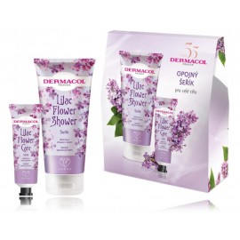 Dermacol Flower Care Lilac komplekts (roku krēms 30 ml + dušas krēms 200 ml)