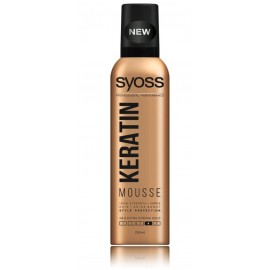 Syoss Keratin Mousse īpaši spēcīgas fiksācijas matu putas ar keratīnu