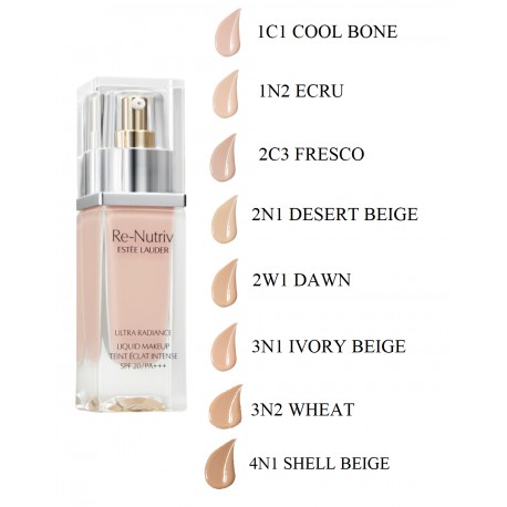 Estee Lauder Re-Nutriv Ultra Radiance Makeup SPF20 grima bāze 30 ml.