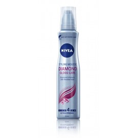 Nivea Diamond Gloss Care мусс для волос сильной фиксации