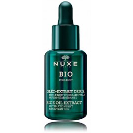 Nuxe Bio Organic Rice Oil Extract регенерирующее ночное масло для кожи