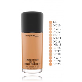 MAC Studio Fix Fluid SPF 15 matēts grima pamats