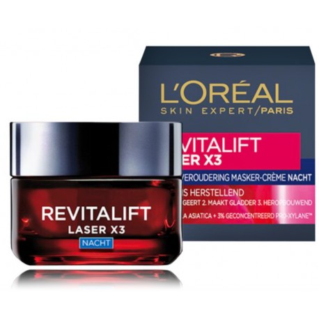 L'oreal RevitaLift Laser X3 ночной крем для лица