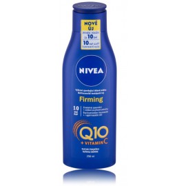 Nivea Q10 Firming + Vitamin C nostiprinošs ķermeņa losjons ar C vitamīnu.