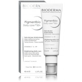 Bioderma Pigmentbio Daily Care SPF50+ dienas dziedinošs sejas krēms