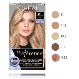 L'oreal Préférence Cool Blondes ilgstoša matu krāsa