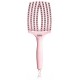 Olivia Garden Combo Finger Brush Combo Pastel Pink расческа для волос 1 шт.