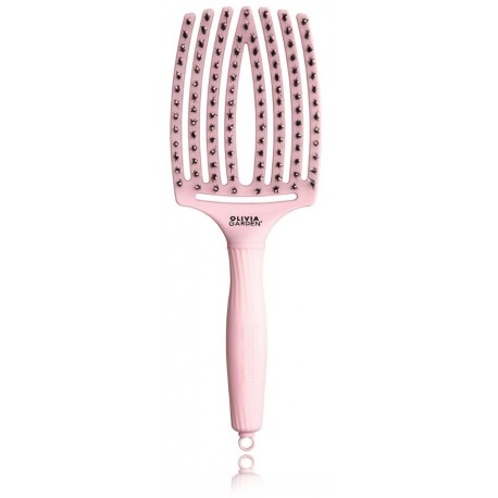 Olivia Garden Combo Finger Brush Combo Pastel Pink расческа для волос 1 шт.