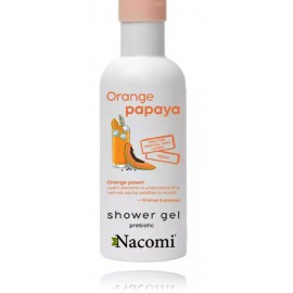 Nacomi Orange & Papaya бодрящий гель для душа