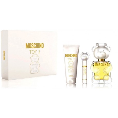 Moschino Toy 2 набор для женщин (100 мл. EDP + 10 мл. EDP ​​+ лосьон для тела 100 мл.)