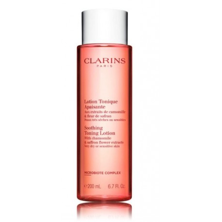 Clarins Soothing Toning Lotion Camomile & Saffron Flower тоник для сухой/чувствительной кожи