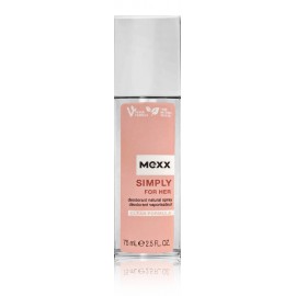 Mexx Simply For Her izsmidzināms aromatizēts dezodorants sievietēm