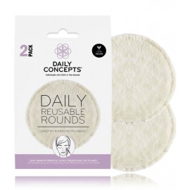 Daily Concepts Daily Reusable Rounds atkārtoti lietojami kosmētikas noņemšanas spilventiņi