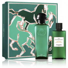 Hermès Eau d`Orange Verte набор для женщин и мужчин (100 мл. EDC + 80 мл. гель для душа)