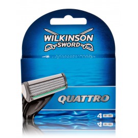 Wilkinson Sword Quattro skuvekļa galviņas