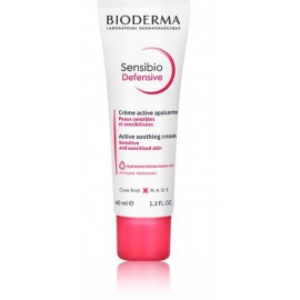 Bioderma Sensibio Defensive Active Soothing Cream sejas krēms jutīgai ādai