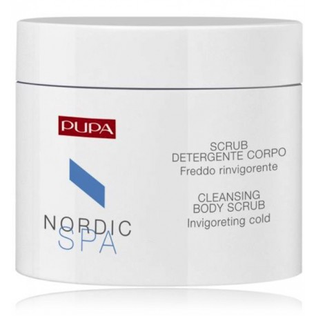 Pupa Nordic Spa Cleansing очищающий скраб для тела