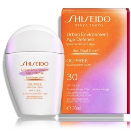 Shiseido Urban Environment Age Defense SPF30 matēta efekta sauļošanās sejas krēms