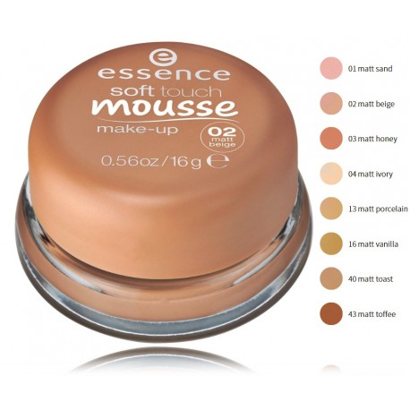 Essence Soft Touche Mousse Make-Up кремовая основа под макияж