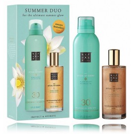 Ritual of Karma Summer Duo komplekts (saules aizsarglīdzeklis SPF30 200 ml. + ķermeņa eļļa 100 ml.)