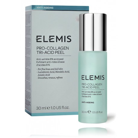 Elemis Pro-Collagen Tri-Acid Peel pretgrumbu skrubis ar skābēm