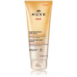 Nuxe Sun After-Sun Hair & Body šampūns un ķermeņa mazgāšanas līdzeklis pēc sauļošanās