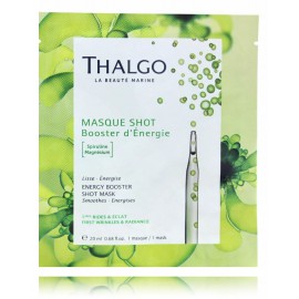 Thalgo Energy Booster Shot uzmundrinoša lokšņu sejas maska ​