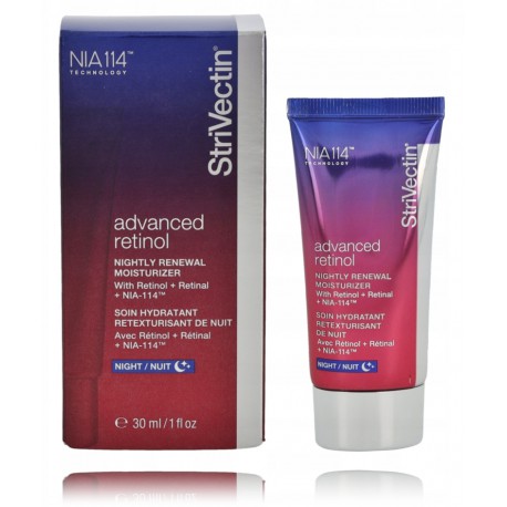 StriVectin Advanced Retinol Nightly Renewal Moisturizer mitrinošs nakts krēms ar retinolu