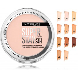 Maybelline SuperStay 24H Hybrid Powder-Foundation компактная пудра с матирующим эффектом