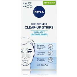 Nivea Skin Refining Clear-Up Strips полоски для очистки от черных точек