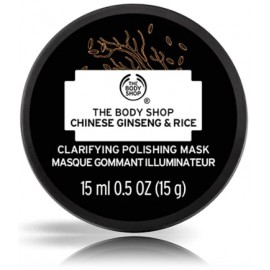 The Body Shop Chinese Ginseng & Rice Clarifying Polishing Mask nolobāma sejas maska