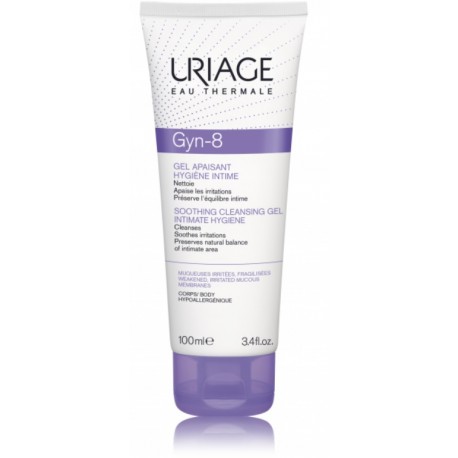 Uriage Gyn-Phy Soothing Cleansing Gel intīmās higiēnas tīrīšanas līdzeklis jutīgai ādai