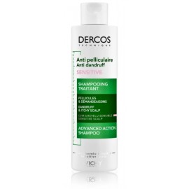 Vichy Dercos Anti-Dandruff Sensitive Shampoo pretblaugznu šampūns jutīgai galvas ādai