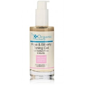 The Organic Pharmacy Rose & Bilberry Toning Gel mitrinoša sejas želeja sausai ādai